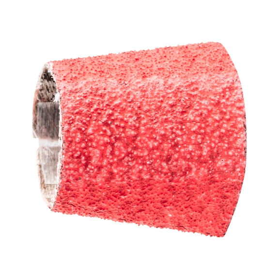 PFERD ceramic grit abrasive sleeve GSB conical diameter 22-29x30mm CO-COOL60 - Grinding sleeve for straight grinders