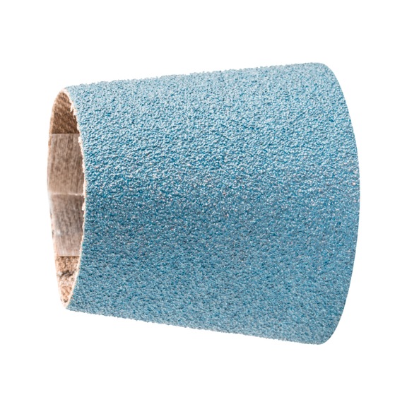 PFERD Zirkon Schleifhülse GSB Konisch Durchmesser 22-29x30mm Z120 hoher Abtrag - Schleifhülse für Geradschleifer