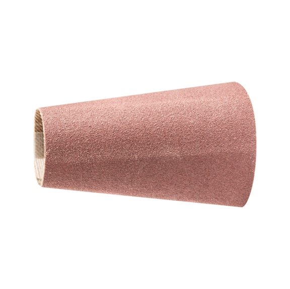 PFERD Korund Schleifhülse GSB Konisch Durchmesser 22-36x60mm A150 universell - Schleifhülse für Geradschleifer