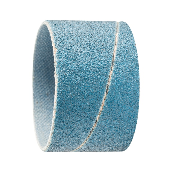 PFERD zirconium abrasive sleeve GSB cylindrical diameter 38x25 mm Z120 high stock removal - Grinding sleeve for straight grinders