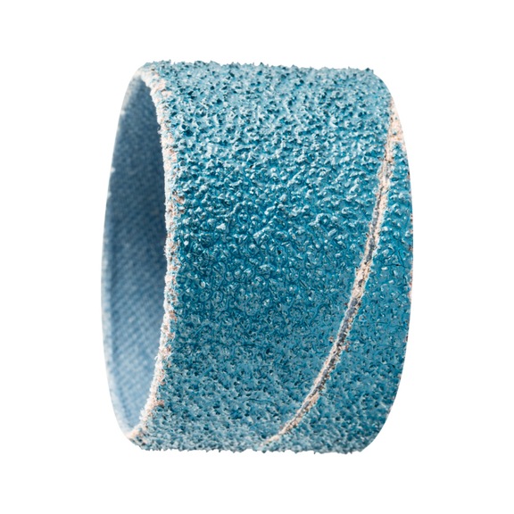 PFERD zirconium abrasive sleeve GSB cylindrical diameter 38x25 mm Z50 high stock removal - Grinding sleeve for straight grinders