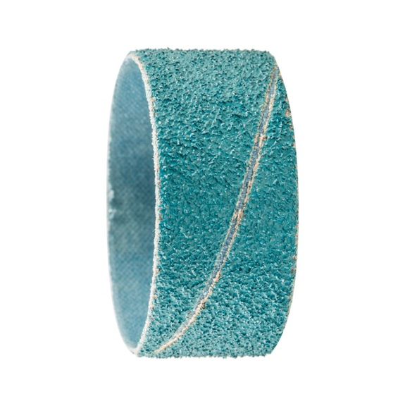 PFERD zirconium abrasive sleeve GSB cylindrical diameter 51x25 mm Z50 high stock removal - Grinding sleeve for straight grinders