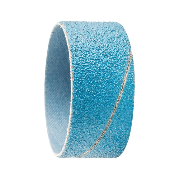 PFERD zirconium abrasive sleeve GSB cylindrical diameter 51x25 mm Z80 high stock removal - Grinding sleeve for straight grinders