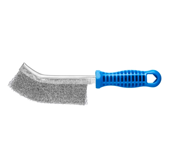 PFERD hand brush curved HBG 1-row stainless steel wire diameter 0.30 - Wire hand brush