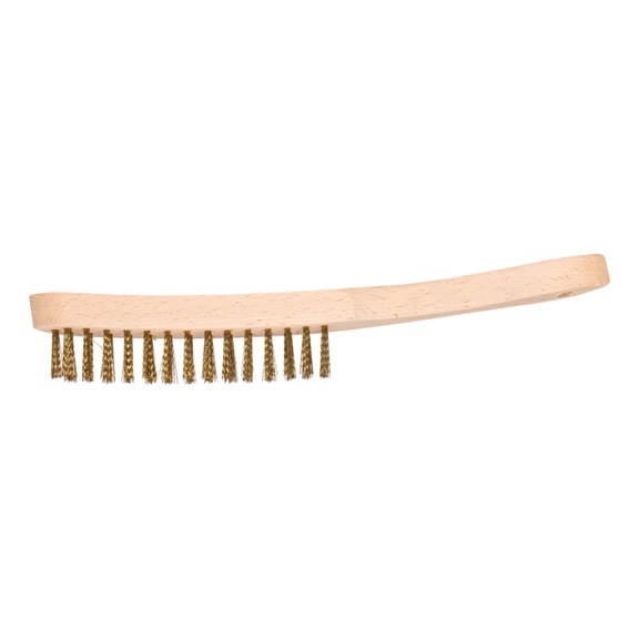 PFERD hand brush HBU 2-row brass wire diameter 0.30 universal - Wire hand brush