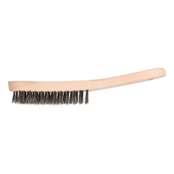 PFERD hand brush HBU 5-row stainless steel wire diameter 0.30 universal 10 - Wire hand brush