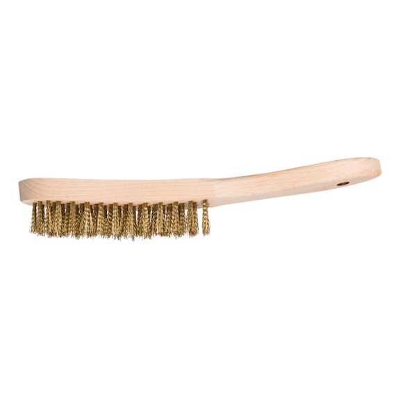 PFERD hand brush HBU 5-row brass wire diameter 0.30 universal - Wire hand brush