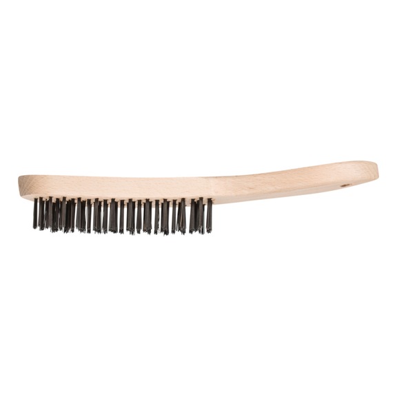 PFERD hand brush HBU 6-row steel wire diameter 0.35 mm universal - Wire hand brush
