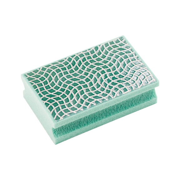 PFERD diamond hand pads 55x90mm grit size D251 Fine for hard materials - Abrasive tool made of abrasive on a base