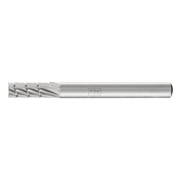 PFERD HSS burr cylindrical shape face A-ST diameter 06x16mm shank 6mm Z3 - Rotor milling cutter