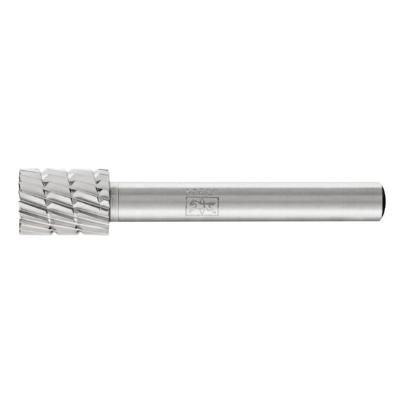 PFERD HSS burr cylindrical shape face A-ST diameter 10x13mm shank 6mm Z3 - Rotor milling cutter