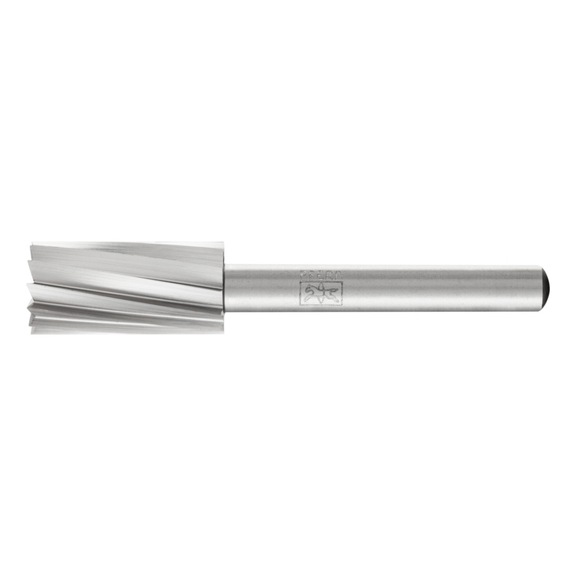 PFERD HSS burr cylindrical shape face A-ST diameter 12x25 mm shank 6 mm Z1 - Rotor milling cutter