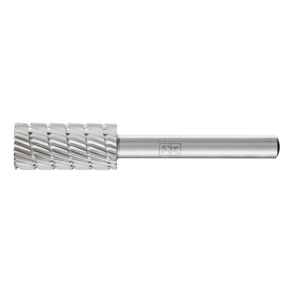 PFERD HSS burr cylindrical shape face A-ST diameter 12x25mm shank 6mm Z3 - Rotor milling cutter