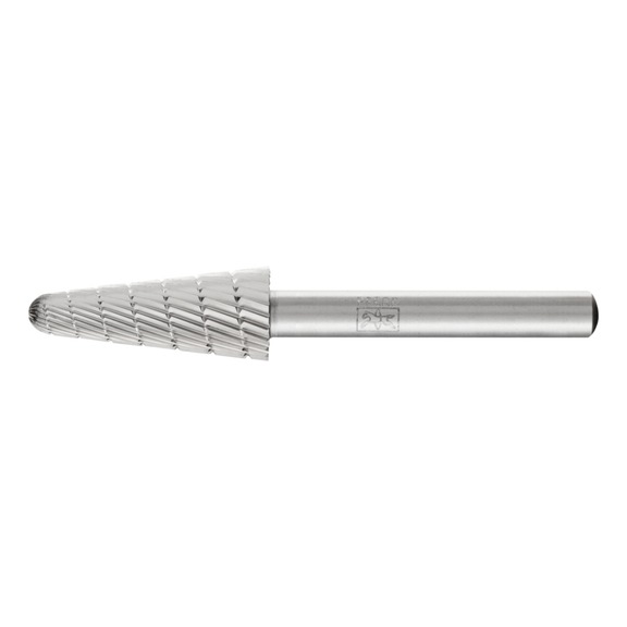 PFERD HSS Burr Round taper shape L Diameter 12x30mm Shank 6 mm Z 3 fine - Rotor milling cutter