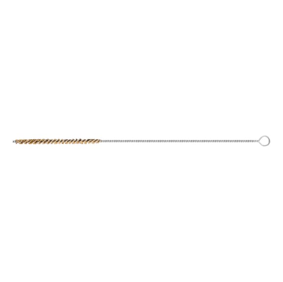 PFERD inner brush IBU diameter 6x100mm with eyelet brass wire diameter 0.15 - Pipe brush