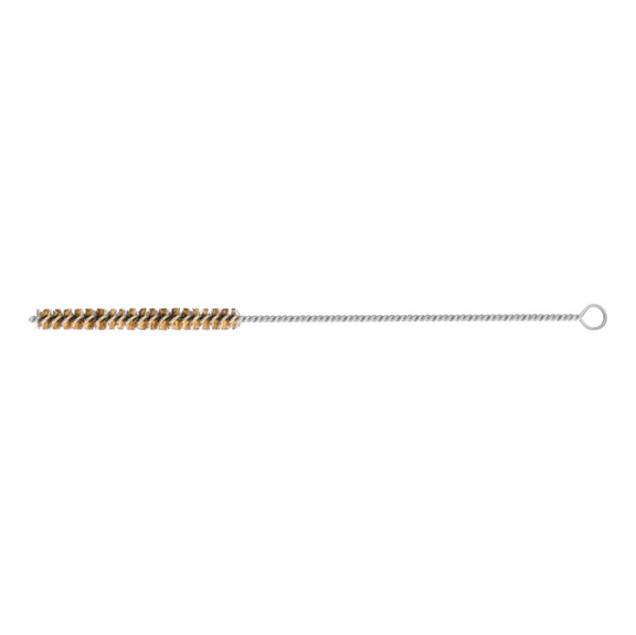 PFERD inner brush IBU diameter 10x100mm with eyelet brass wire 0.15mm - Pipe brush