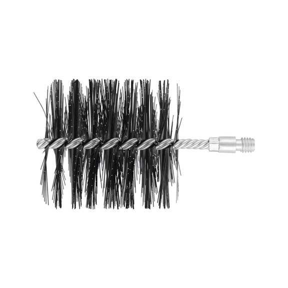 PFERD internal brush IBU diameter 100x100mm thread 1/2 inch BSW steel wire 0.5 - Pipe brush