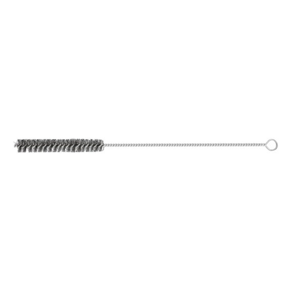 PFERD inner brush IBU diameter 15x100mm with eyelet stainless steel wire 0.15mm - Pipe brush