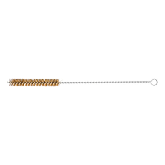PFERD inner brush IBU diameter 15x100mm with eyelet brass wire 0.15mm - Pipe brush