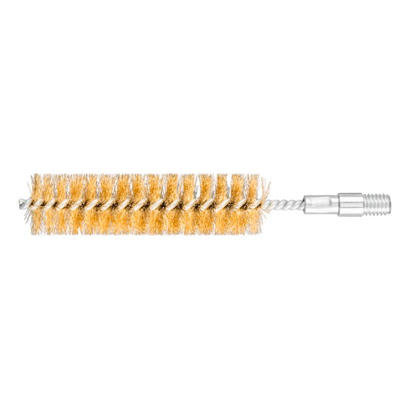 PFERD inner brush IBU diameter 25x100mm thread 3/8 inch BSW brass wire - Pipe brush