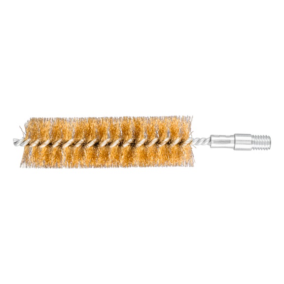 PFERD inner brush IBU diameter 30x100mm thread 3/8 inch BSW brass wire - Pipe brush
