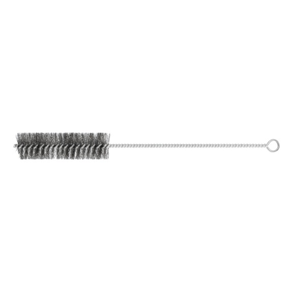PFERD inner brush IBU diameter 30x100mm with eyelet stainless steel wire 0.15mm - Pipe brush