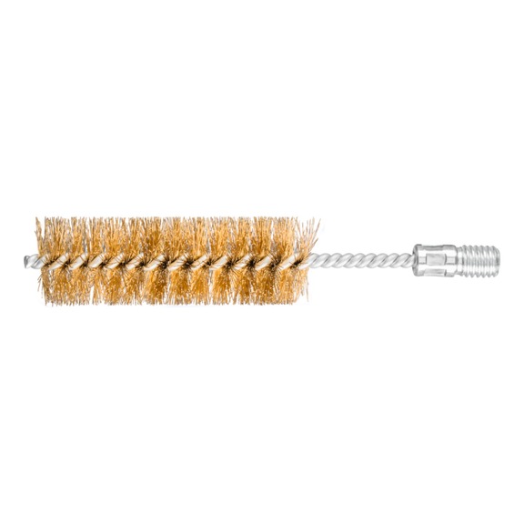 PFERD internal brush IBU diameter 32x100mm thread 1/2 inch BSW brass wire - Pipe brush