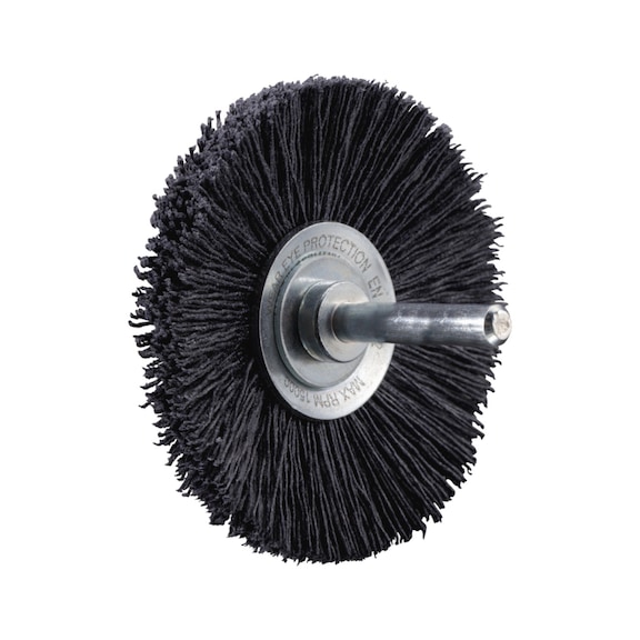 PFERD Kegelbürste ungezopft KBU 70x10mm Schaft 6mm CO-Filament 0,55mm - Kegelbürste