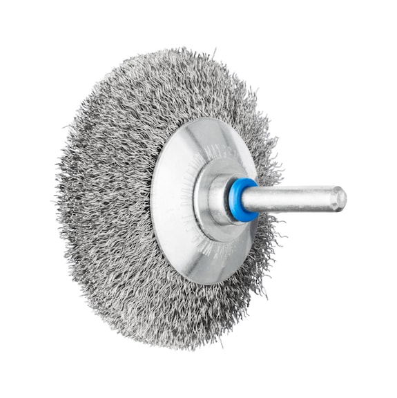 PFERD Kegelbürste ungezopft KBU 70x10 mm Schaft 6 mm Edelstahl-Draht 0,20 - Kegelbürste