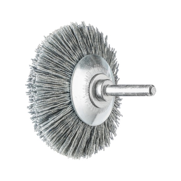 PFERD tapered brush unknotted KBU diameter 70x10mm SiC filament 0.55mm grain 120 - Cone brush