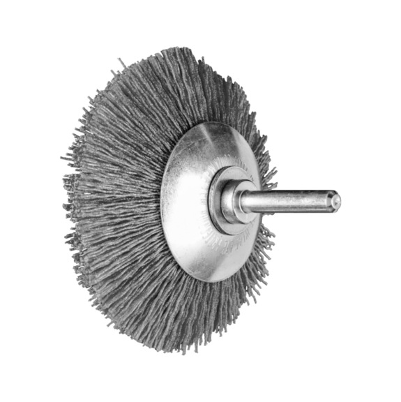 PFERD tapered brush unknotted KBU diameter 80x10mm shaft 6 mm grit 120 - Cone brush