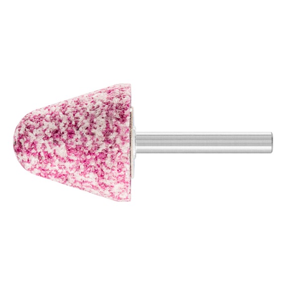 PFERD STEEL Schleifstift Kegel Durchmesser 32x32 mm Schaft 6 mm A24 für Stahl - Schleifstift und Schleifkörper mit Gewindeeinsatz