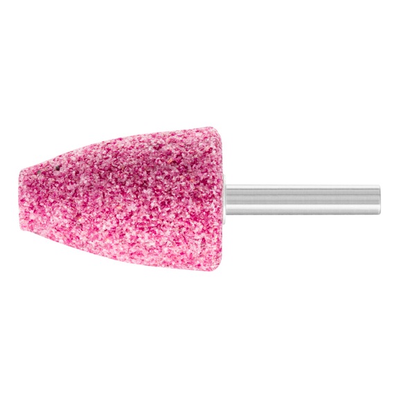 PFERD CAST STEEL mounted point taper diameter 35x50mm shank 8mm A24 cast steel - Mounted point and mounted point with threaded insert