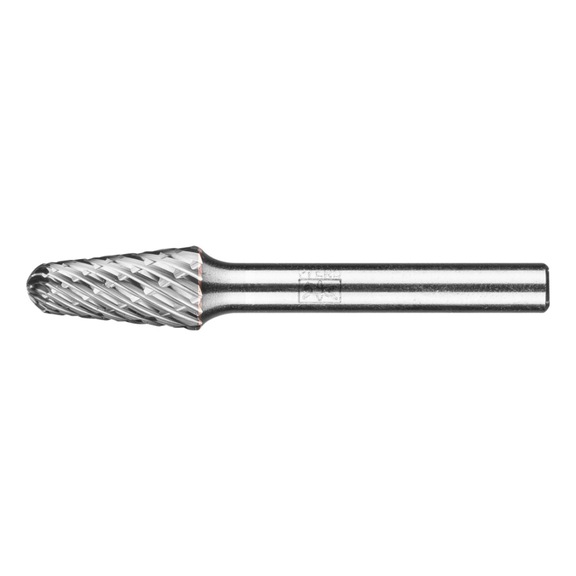 PFERD carbide burr ALLROUND round bend KEL diameter 10x20 mm - Rotor milling cutter