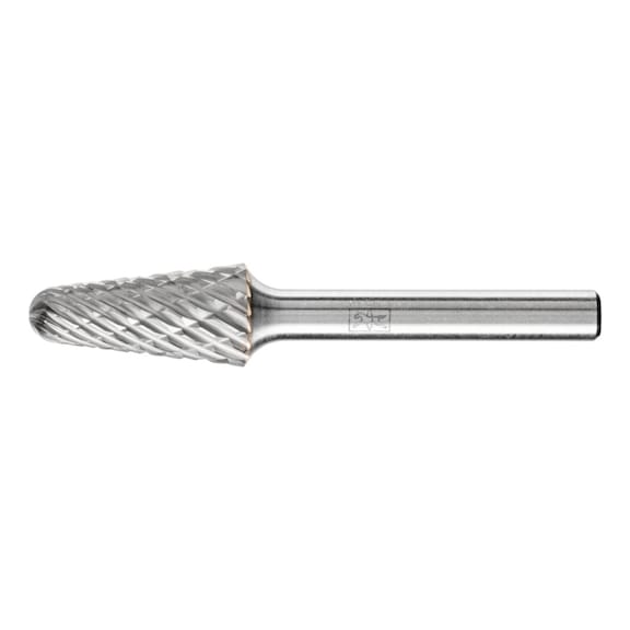 PFERD carbide burr ALLROUND round bend KEL diameter 12x25 mm - Rotor milling cutter
