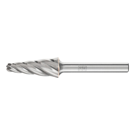 PFERD Hartmetall Frässtift ALU Rundbogen KEL Durchmesser 12x30mm Schaft 6mm - Rotorfräser