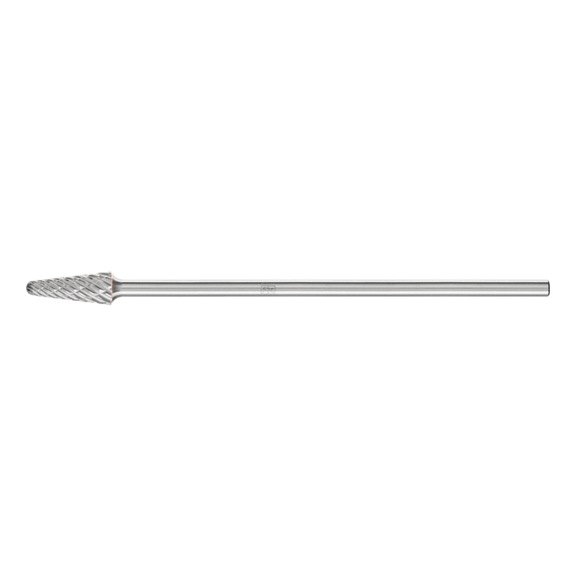 PFERD carbide burr STEEL round bend KEL diameter 12x30mm shank 6x150 - Rotor milling cutter