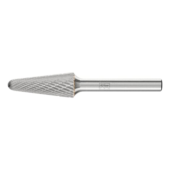 PFERD Hartmetall Frässtift Rundbogen KEL Durchmesser 12x30mm Schaft 6 mm Z3P - Rotorfräser
