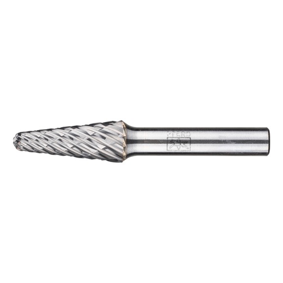 PFERD carbide burr CAST round bend KEL diameter 12x30mm shank 8 mm - Rotor milling cutter