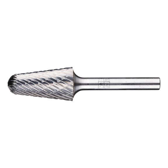 PFERD carbide burr ALLROUND round bend KEL diameter 16x30 mm - Rotor milling cutter
