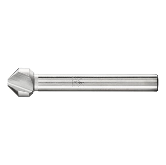 PFERD HSS taper and deburring countersink 90 degrees diameter 10mm shank 6mm DIN 335 C - Short countersink