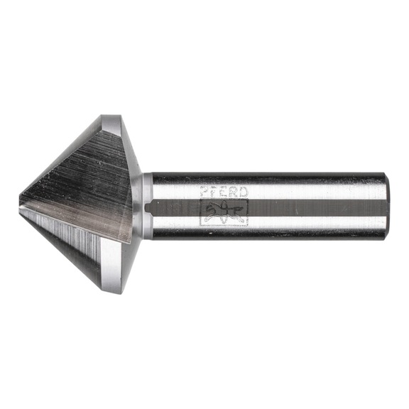 PFERD HSS taper and deburring countersink 90 degrees diameter 40mm shank 15mm DIN 335C - Short countersink