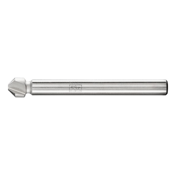 PFERD HSS taper and deburring countersink 90 degrees diameter 5mm shank 4mm DIN 335 C - Short countersink