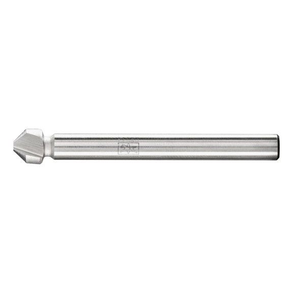 PFERD HSS taper and deburring countersink 90 degrees diameter 5.3mm shank 4mm DIN 335C - Short countersink
