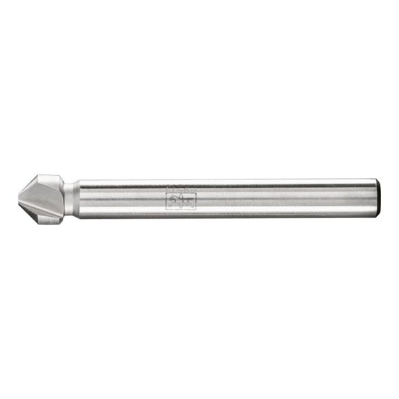 PFERD HSS taper and deburring countersink 90 degrees diameter 6.3mm shank 5mm DIN335C - Short countersink