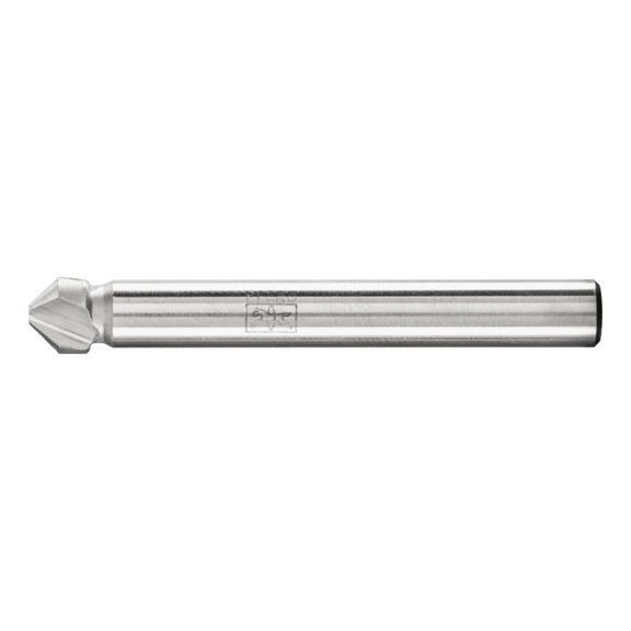 PFERD HSS taper and deburring countersink 90 degrees diameter 7mm shank 6mm DIN 335 C - Short countersink
