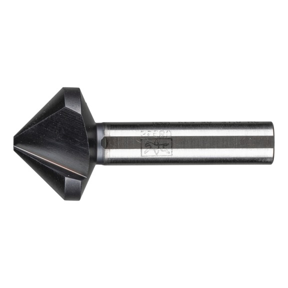 PFERD HSS taper and deburring countersink 90 degrees diameter 31 mm shank 12 mm HICOAT - Short countersink