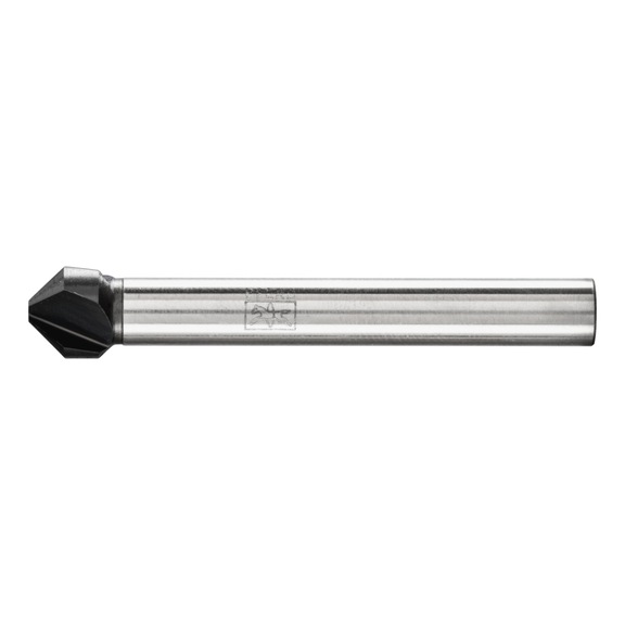 PFERD HSS taper and deburring countersink 90 degrees diameter 8.3mm shank 6mm DIN 335C - Short countersink