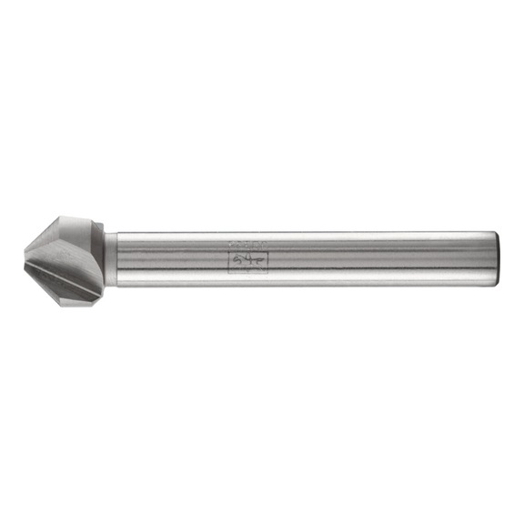 PFERD HSSE Co5 taper and deburring countersink 90 degrees diameter 10mm shank 6 mm - Short countersink