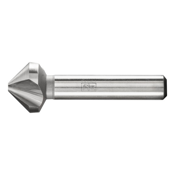 PFERD HSSE Co5 taper and deburring countersink 90 degrees diameter 20.5 mm shank 10mm - Short countersink